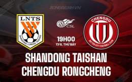 giao diện app kết quả bóng đá shandong taishan