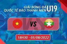 giao diện app ket qua bong da u19 viet nam