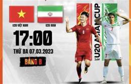 giao diện app kết quả bóng đá u20 việt nam và iran