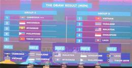 giao diện app kết quả môn bóng đá nam sea games