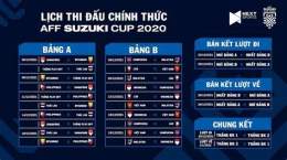 giao diện app lịch bóng đá aff suzuki cup