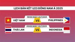 giao diện app lịch bóng đá u23 bán kết