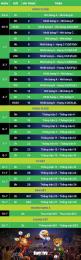 giao diện app lịch thi đấu bóng đá u20 world cup