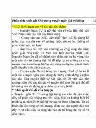 giao diện app phân tích nhân vật khờ trong đá trổ bông