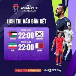 giao diện app quả bóng đá asian cup