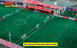 giao diện app sân bóng đá mansion sports club