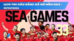 giao diện app sea games 33 bóng đá nữ việt nam