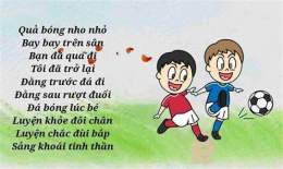 giao diện app thơ về bóng đá ngắn gọn