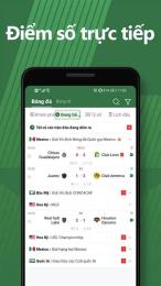 giao diện app tỉ lệ chấp bóng đá