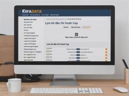 giao diện app trang bóng đá fifadata
