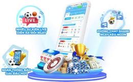 giao diện app trang nhà cái bóng đá