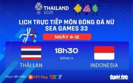 giao diện app trực tiếp đá bóng thái lan