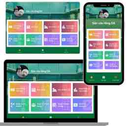 giao diện app video bóng da