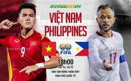 giao diện app vietnam philippines bóng đá