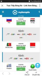 giao diện app xem bong da truc tiep c1