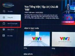 giao diện app xem bong đã trực tuyến vtv3 hôm nay