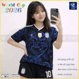 hướng dẫn sử dụng áo bóng đá argentina world cup 2026