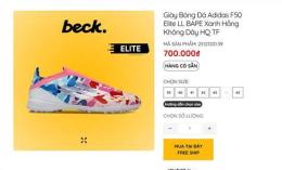 hướng dẫn sử dụng beck giày đá bóng