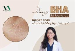 hướng dẫn sử dụng bị bong da