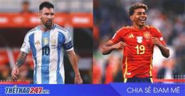 hướng dẫn sử dụng bóng đá tây ban nha gặp argentina