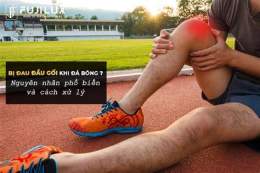 hướng dẫn sử dụng chấn thương đầu gối khi đá bóng
