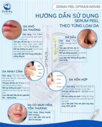 hướng dẫn sử dụng da bong sau peel