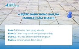 hướng dẫn sử dụng danh bong san da marble binh duong