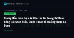 hướng dẫn sử dụng dự đoán tài xỉu bóng đá