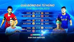hướng dẫn sử dụng giải bóng đá tứ hùng thái nguyên 2025