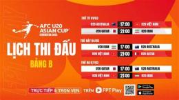 hướng dẫn sử dụng giải bóng đá u20 châu á