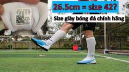 hướng dẫn sử dụng giày bóng đá chính hãng đà nẵng