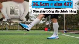 hướng dẫn sử dụng giày bóng đá chính hãng hà nội