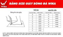 hướng dẫn sử dụng giày wika đá bóng