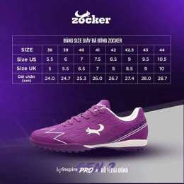 hướng dẫn sử dụng giày zocker đá bóng