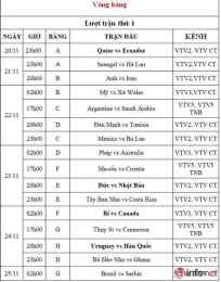 hướng dẫn sử dụng lich bong da voncup