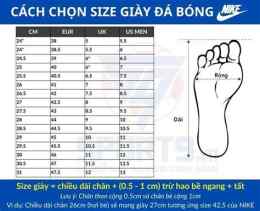 hướng dẫn sử dụng nike đá bóng