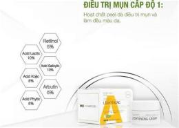 hướng dẫn sử dụng peel lightening a có bong da không