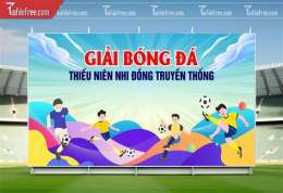 hướng dẫn sử dụng phông nền bóng đá