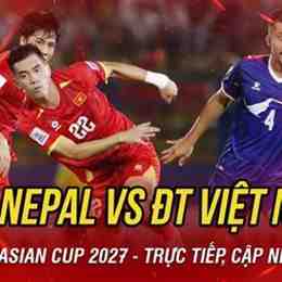 kết quả bóng đá việt nam nepal hôm nay