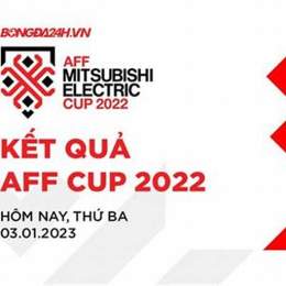 kq bóng đá aff cup hôm nay