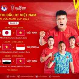 lịch bóng đá việt nam asian cup 2027