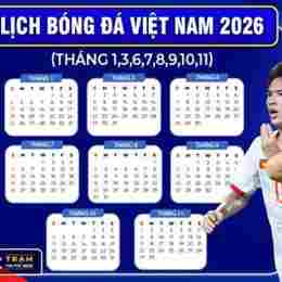 lịch da bong viet nam