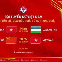 lịch giao hữu bóng đá việt nam