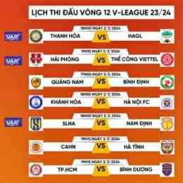 lịch thi đấu bóng đá giải pháp