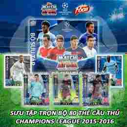 shop thẻ cầu thủ bóng đá match attax & panini