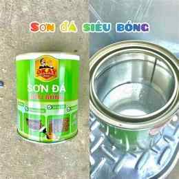 sơn đá siêu bóng