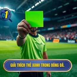 thẻ xanh trong bóng đá