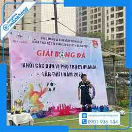 thiết kế banner giải bóng đá