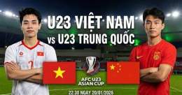 tính năng nổi bật bóng đá việt nam-trung quốc u23