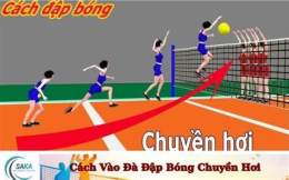 tính năng nổi bật cách vào đà đập bóng chuyền